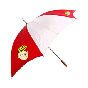 Umbrella Red/Wht with YOHOites