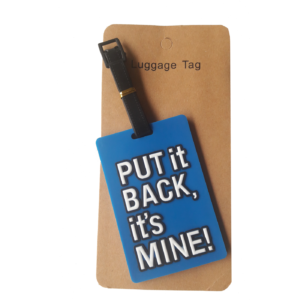 Luggage Tag, Blue